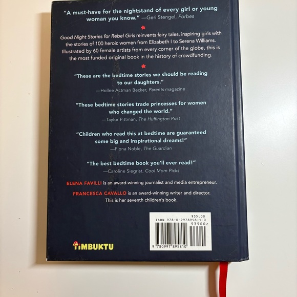 Good Night Stories for Rebel Girls Hardcover Book Volume 1 Empowering Youth - Picture 4 of 6